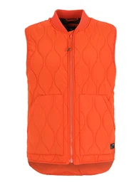 AROPOSTALE Weste grau / dunkelorange / schwarz