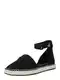 Calvin Klein Jeans Espadrile  črna / bela