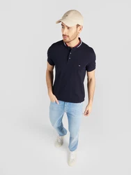 TOMMY HILFIGER Shirt MAO marine/rot/weiß