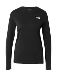 Majica 'Long-Sleeve Simple Dome T-Shirt' crna / bijela