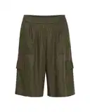 Tmavě Zelené Cargo Šortky image