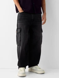 Bershka Jeans schwarz
