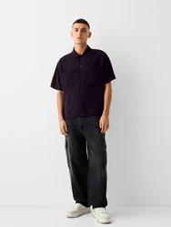 Bershka Jeans schwarz
