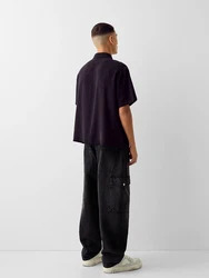 Bershka Jeans schwarz