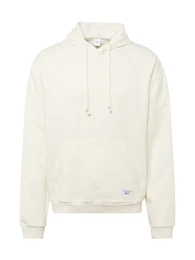 Reebok Sportska sweater majica crna / prljavo bijela / bijela