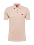HUGO Poloshirt Dereso232 champagner/rot/schwarz