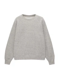 Sweater majica siva melange