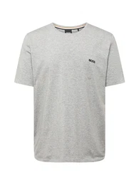 T-Shirt 'Mix&Match' grau / schwarz
