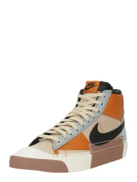 Sneaker 'BLAZER MID PRO CLUB' kitt / dunkelorange / schwarz / weiß