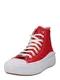 CONVERSE Visoke tenisice 'Chuck Taylor All Stars Move'  crvena / crna / prljavo bijela