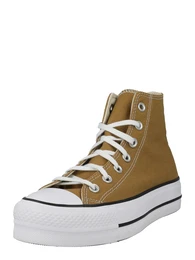 Kotníkové tenisky 'Chuck Taylor All Star Lift Hi' karamelová / černá / bílá