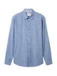 TOM TAILOR Hemd Blau/Hellblau/Hellblau/Blau