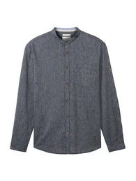 Hemd marine / wei