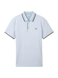 T-Shirt navy / hellblau / wei