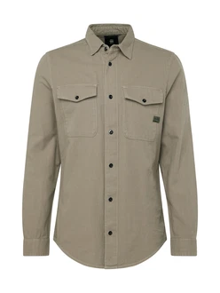G-STAR Hemd 'Marine' oliv