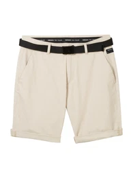 Shorts ecru / schwarz