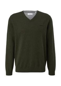 s.Oliver Pullover grnmeliert