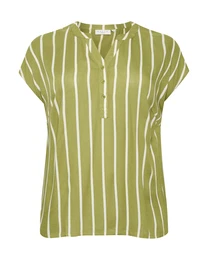 Halenka 'Sida' světle zelená / bílá