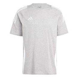 Funktionsshirt 'Tiro 24' graumeliert / wei