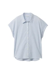 Halenka nebeská modř / bílá