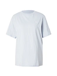T-Shirt hellblau / offwhite