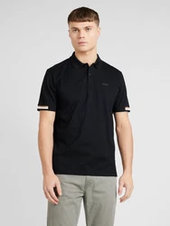 BOSS Shirt 'Parlay 147' hellbraun/schwarz/weiß