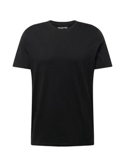 SELECTED HOMME T-Shirt SLHASPEN schwarz
