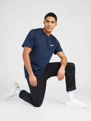 TIMBERLAND T-Shirt marineblau/weiß