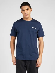 TIMBERLAND T-Shirt marineblau/weiß