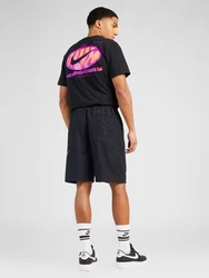 Nike Sportswear Shorts 'Club' schwarz/weiß
