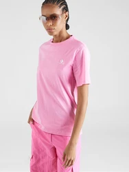 CONVERSE T-Shirt hellpink/weiß