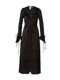 Košilové šaty 'Valla' černá