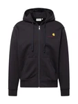 Carhartt WIP Sweatjacke American Script gelb/rot/schwarz