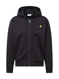 Sweatjacke gelb / rot / schwarz