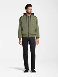 AROPOSTALE Jacke oliv/schwarz