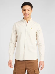 Lyle & Scott Hemd gelb/greige/schwarz