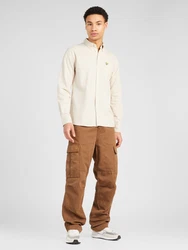Lyle & Scott Hemd gelb/greige/schwarz