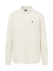 Lyle & Scott Hemd gelb/greige/schwarz