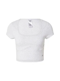 Reebok Tehnička sportska majica siva / svijetlosiva