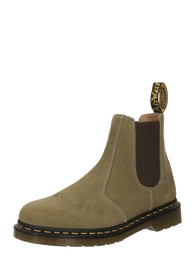 Chelsea Boots braun / oliv