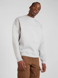 ALPHA INDUSTRIES Sweatshirt hellgrau/brombeer/schwarz/weiß