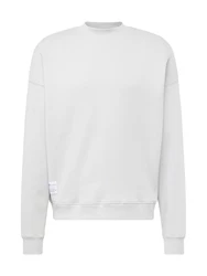 ALPHA INDUSTRIES Sweatshirt hellgrau/brombeer/schwarz/weiß