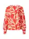 ONLY Bluza 'ONLHalia'  bež / vatreno crvena