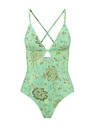 Plavky zelená / mix barev