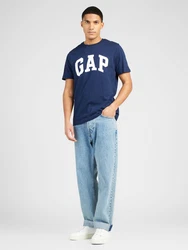 GAP T-Shirt 'EVERYDAY' dunkelblau/weiß
