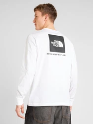 THE NORTH FACE Shirt Redbox Long-Sleeve T-Shirt schwarz/wei/TNF WHITE