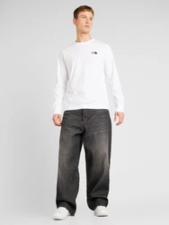 THE NORTH FACE Shirt Redbox Long-Sleeve T-Shirt schwarz/wei/TNF WHITE