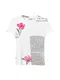 Desigual Tričko  mix barev / bílá