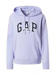 Sweater majica 'HERITAGE' mornarsko plava / lavanda / bijela