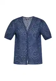 Bluza tamno plava